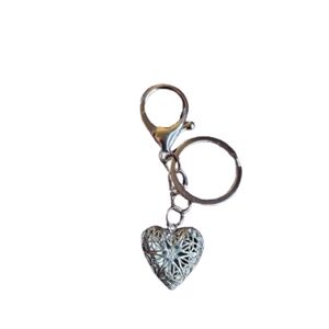 Silver Bag Charm Locket